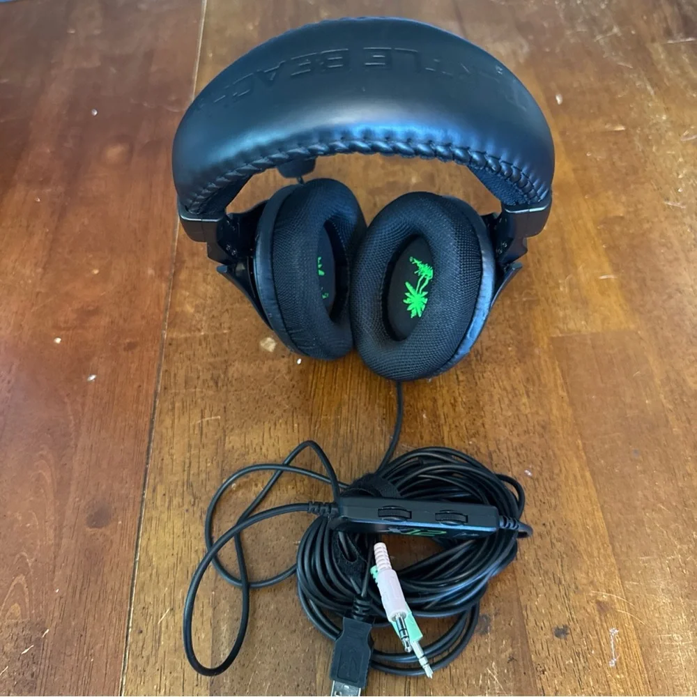 Turtle Beach X12 Gaming Headset - Black and Green